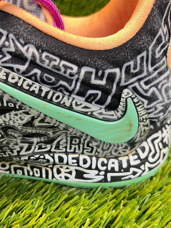 Nike KD 15 Brooklyn Courts Mens Size 8.5 Black Green Basketball Shoes Sneakers